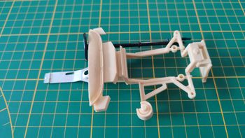 Volant tableau de bord pièce détachée miniature Bburago Burago Jaguar type E 1961 1/18 1/18e 1/18ème