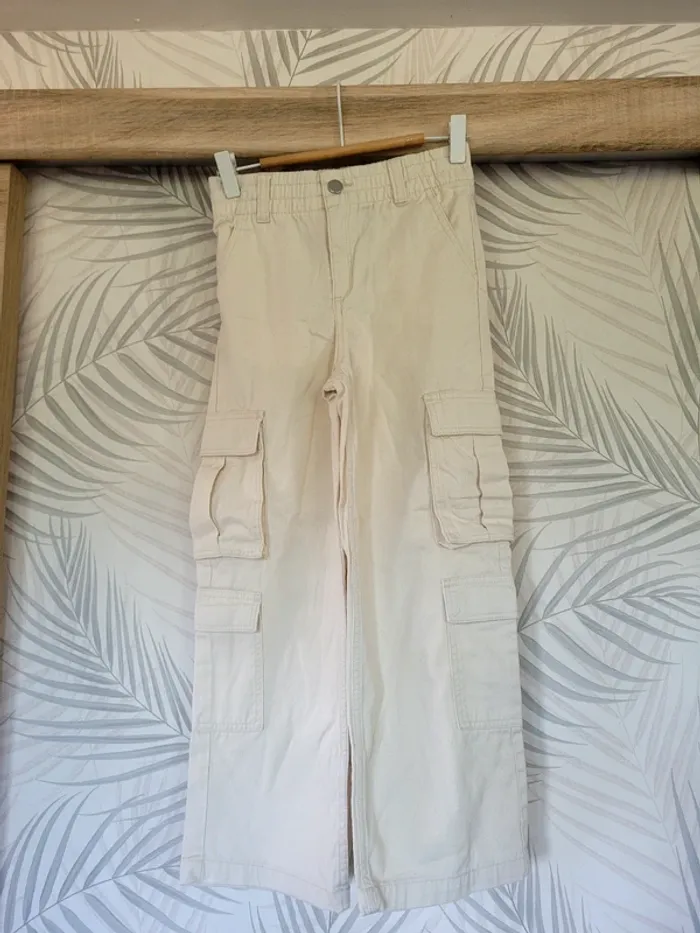 Pantalon cargo fille taille 8-9  ans