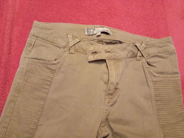 Pantalon jeans skinny Camel taille 36 TBE - photo numéro 3