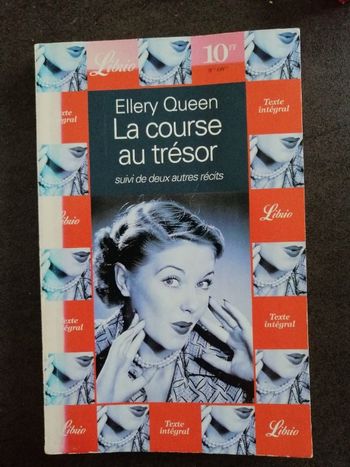 Livre collector La course au trésor d'Ellery Queen