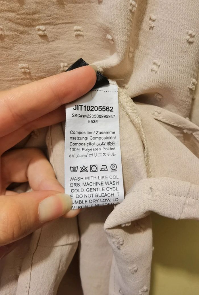 Débardeur beige/crème à point L shein - photo numéro 8