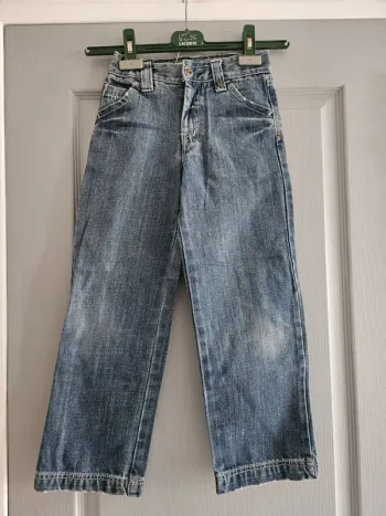 Jean droit garçon - Taille 7 ans (120cm) - Okaidi - Bleu