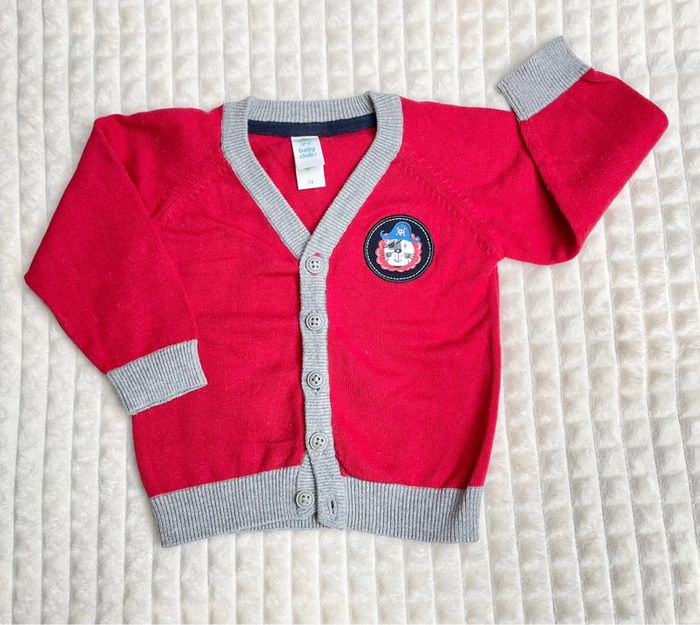 Gilet garçon 12 mois C&A, thème pirate