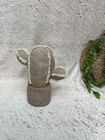 Cale porte en forme de cactus en jute - Casa d’or 
