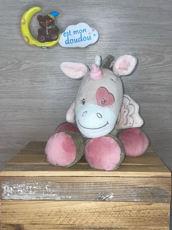 NT74 doudou licorne 🦄 nattou