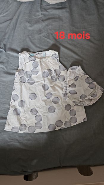 Robe d'été Obaïbi 18 mois