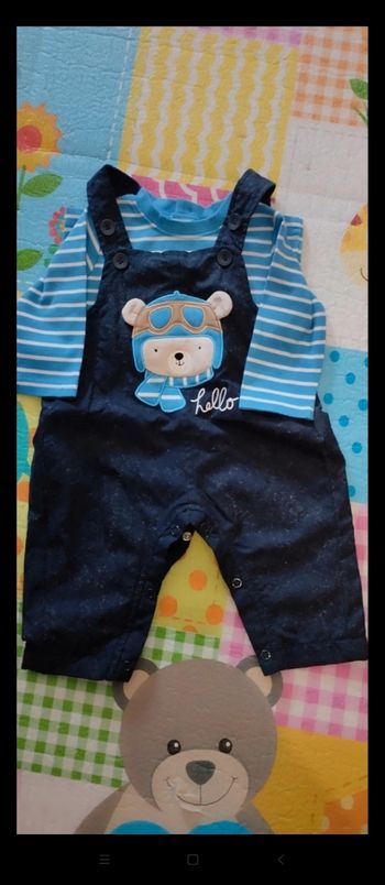 Ensemble bébé garçon 3 mois