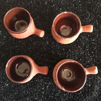 Lot 4 petits verres * prix 3e * kiki60230