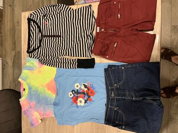 Lot de 5 vêtements fille taille S