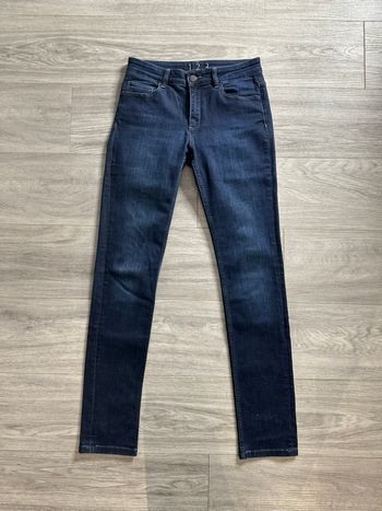 Jean denim skinny slim bleu marine 123 Paris T38 M