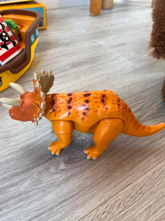 Playmobil dinosaure tricératops - photo numéro 3