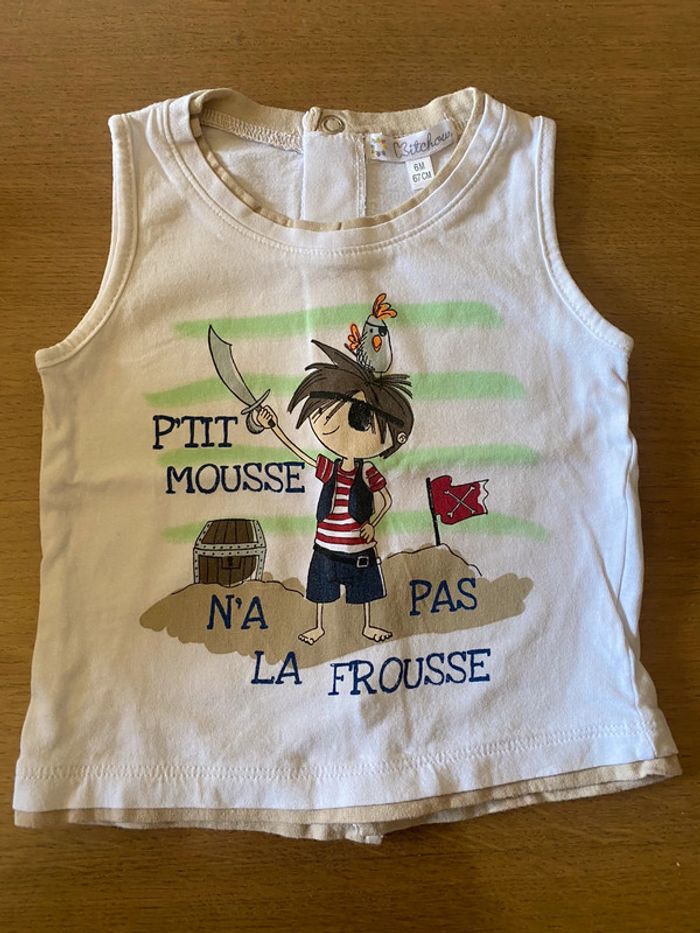 Débardeur pirate