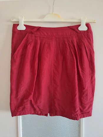 Jupe courte taille haute t38