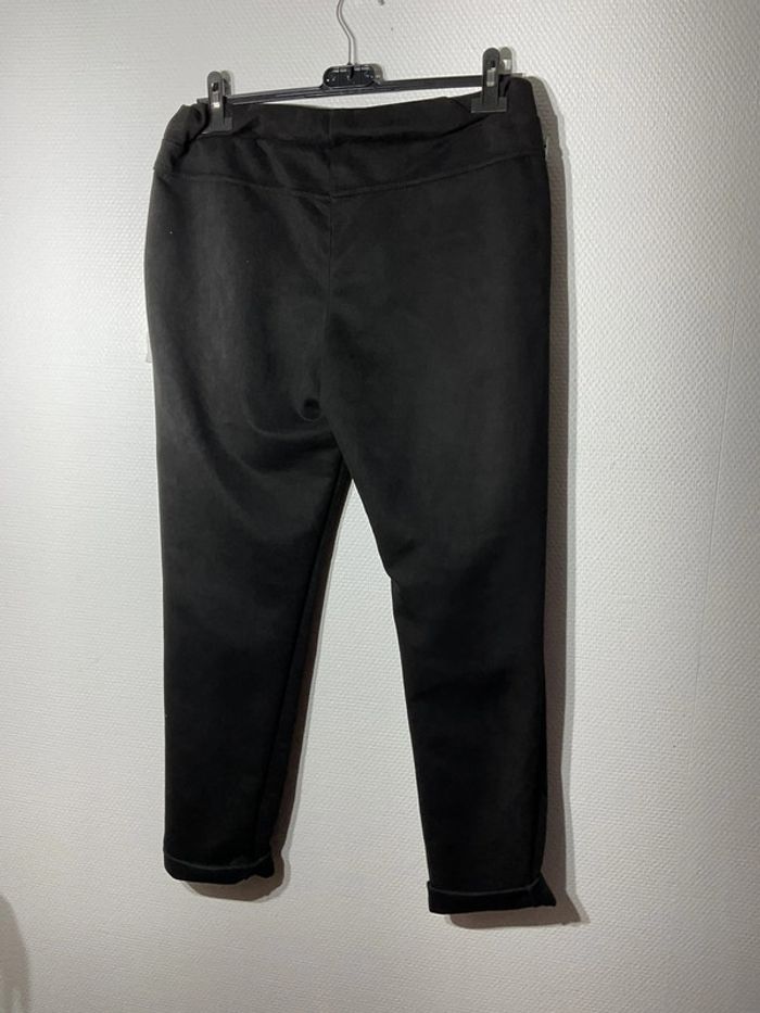 Pantalon en suédine femme taille XXL (44) - zafa - neuf avec étiquette - photo numéro 3