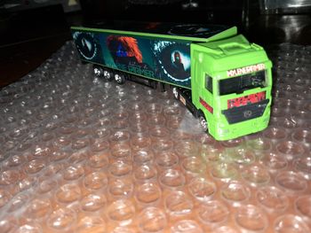 Mylène Farmer camion echelle 1.87 rare vert