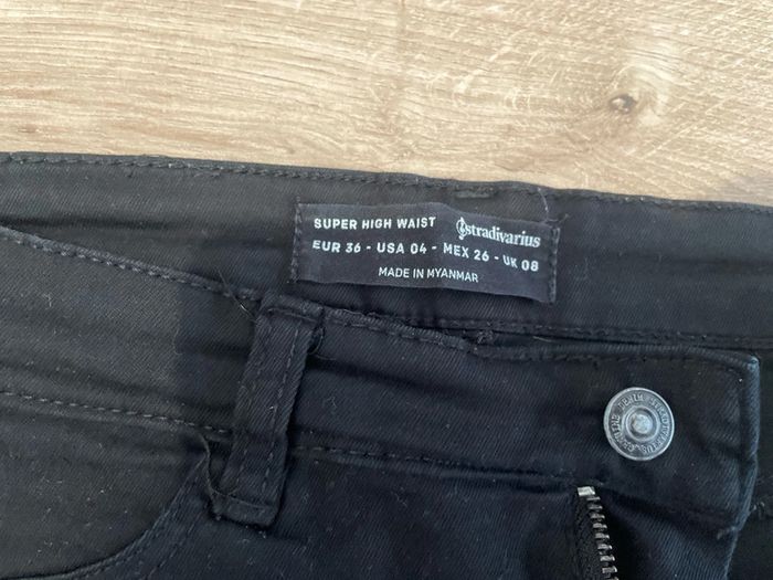 Jeans noir - stradivarius - photo numéro 3