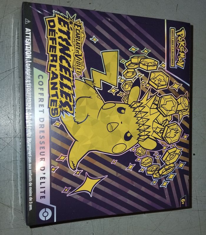 ETB pokemon étincelles deferlantes sous blister - photo numéro 1