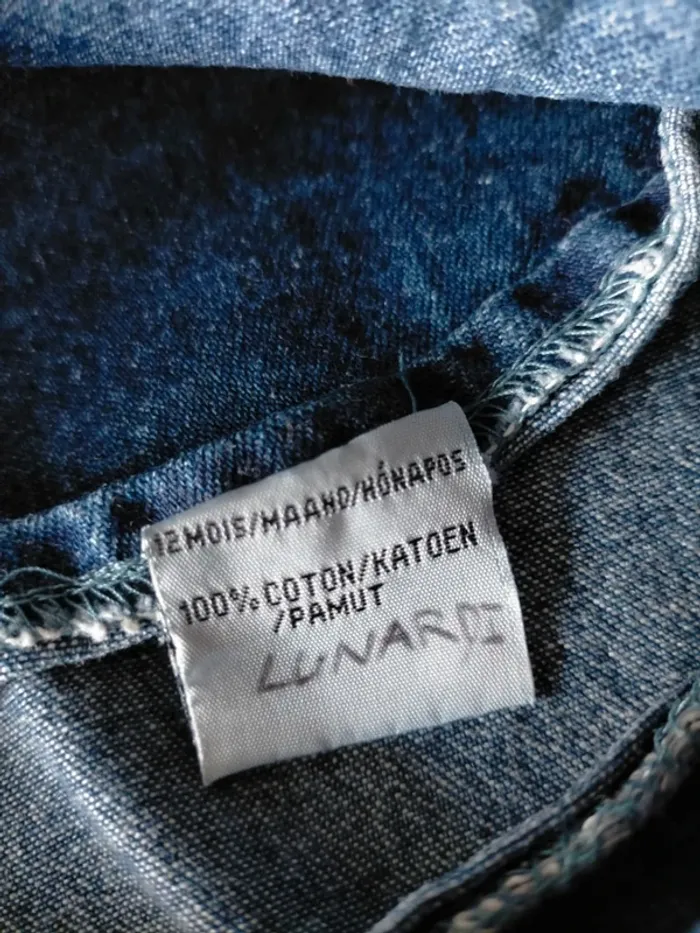 Robe en jeans petite fille - photo numéro 3