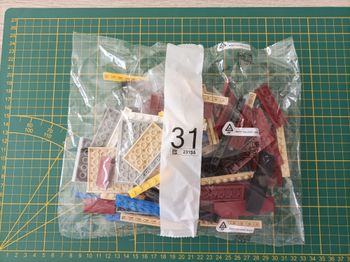 Sachet numéro 31 n°31 complet pour le set Lego Icons 10294 Le Titanic