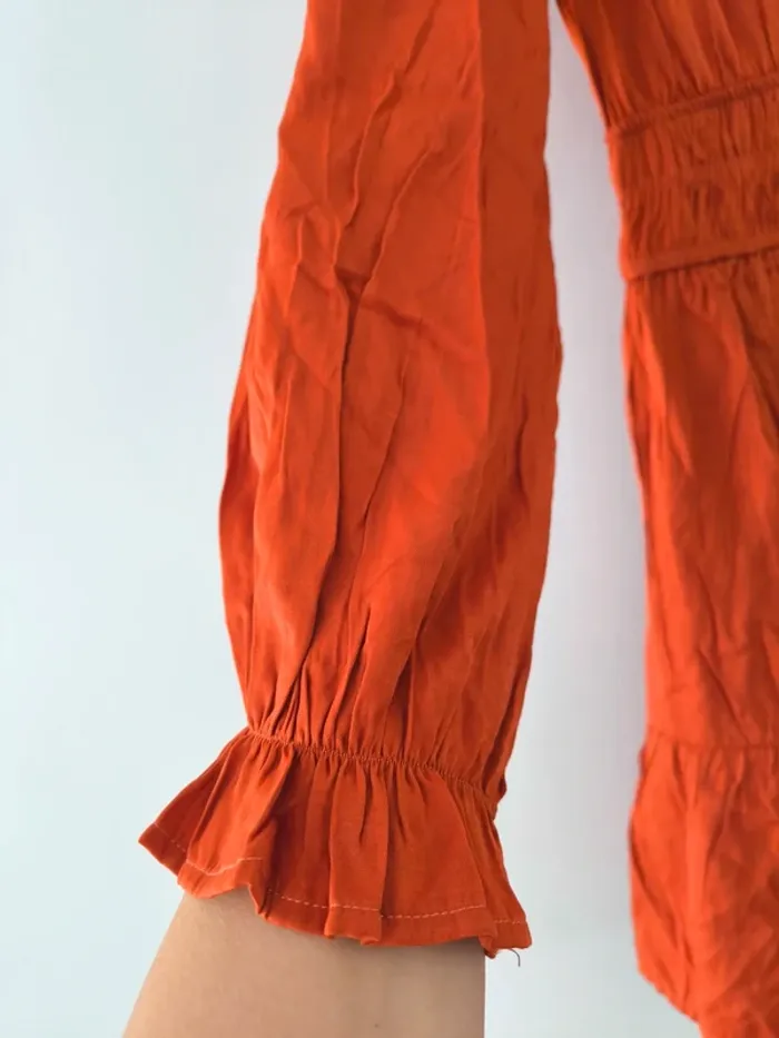 Robe terracotta Emilie.K – Taille M – Neuve avec étiquette - photo numéro 2