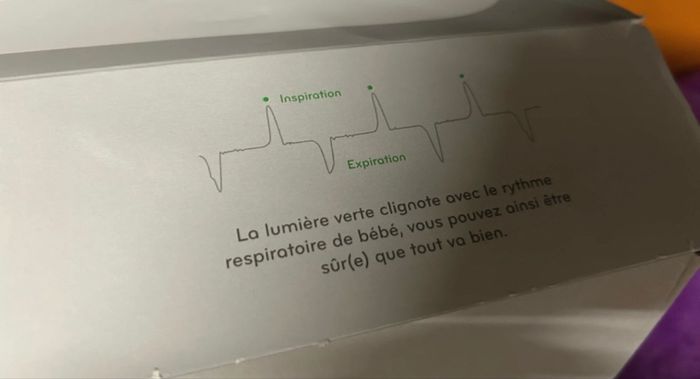 Nanny care moniteur respiratoire - photo numéro 4