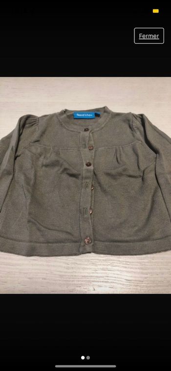 Gilet Bout’chou 12 Mois