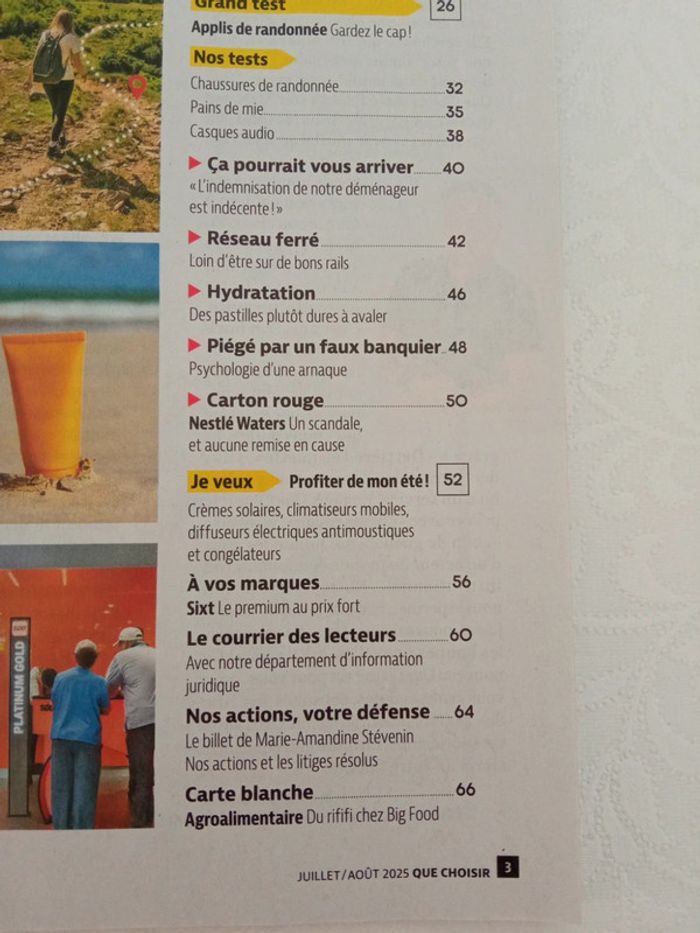 Que Choisir juillet/ août 2025 - photo numéro 5