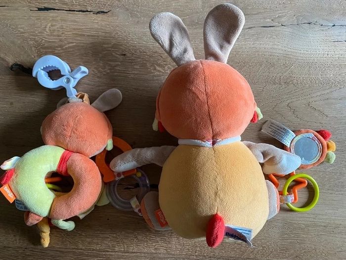 Peluche d’activité et jouet d’activité avec pince baby sun - photo numéro 5