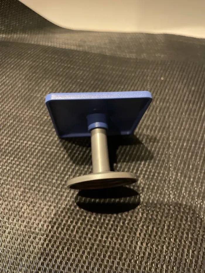 Playmobil table bleue carré 5x5 cm pied gris pièces détachées - photo numéro 3