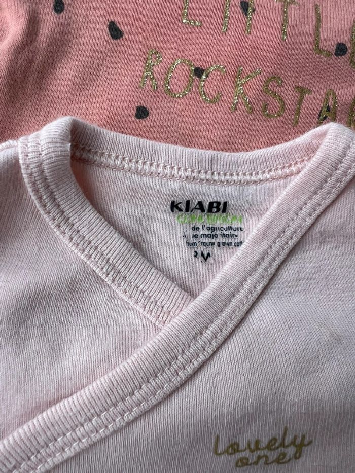 Lot de 3 bodies ML 3 mois - photo numéro 4