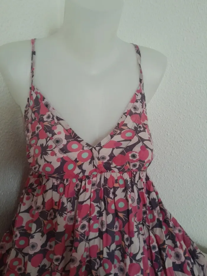 Robe d'été longue 💫 bretelles réglable💫Avant première💫taille 38-40 - photo numéro 4