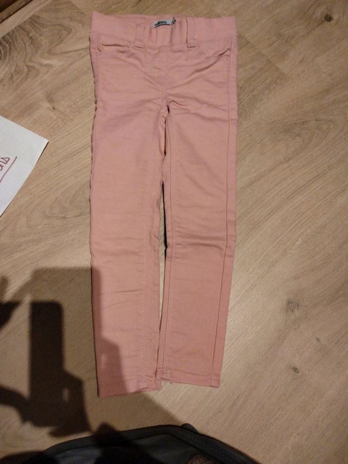 Pantalon slim 4 ans rose clair - photo numéro 3