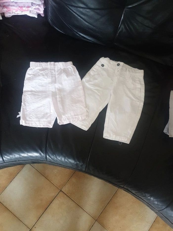 Lot pantalon / short 6 mois