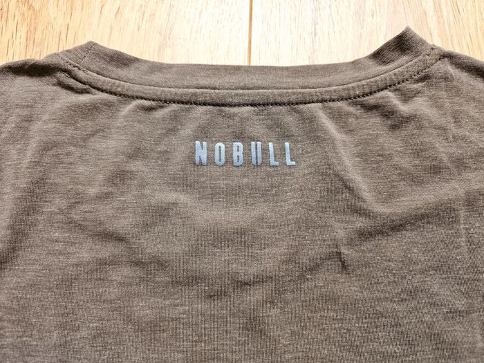 T-shirt Nobull Crossfit kaki L femme - photo numéro 6