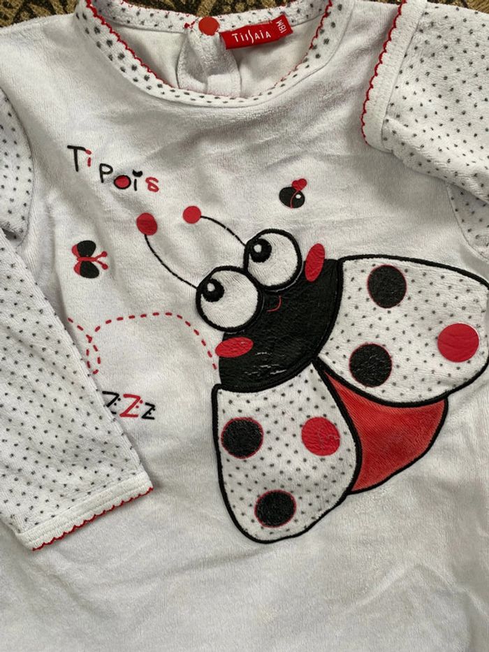 Pyjama grenouillère coccinelle - photo numéro 2