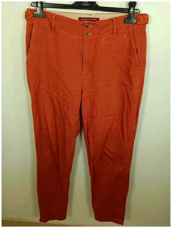 C31 pantalon rouille Comptoir des cotonniers 38