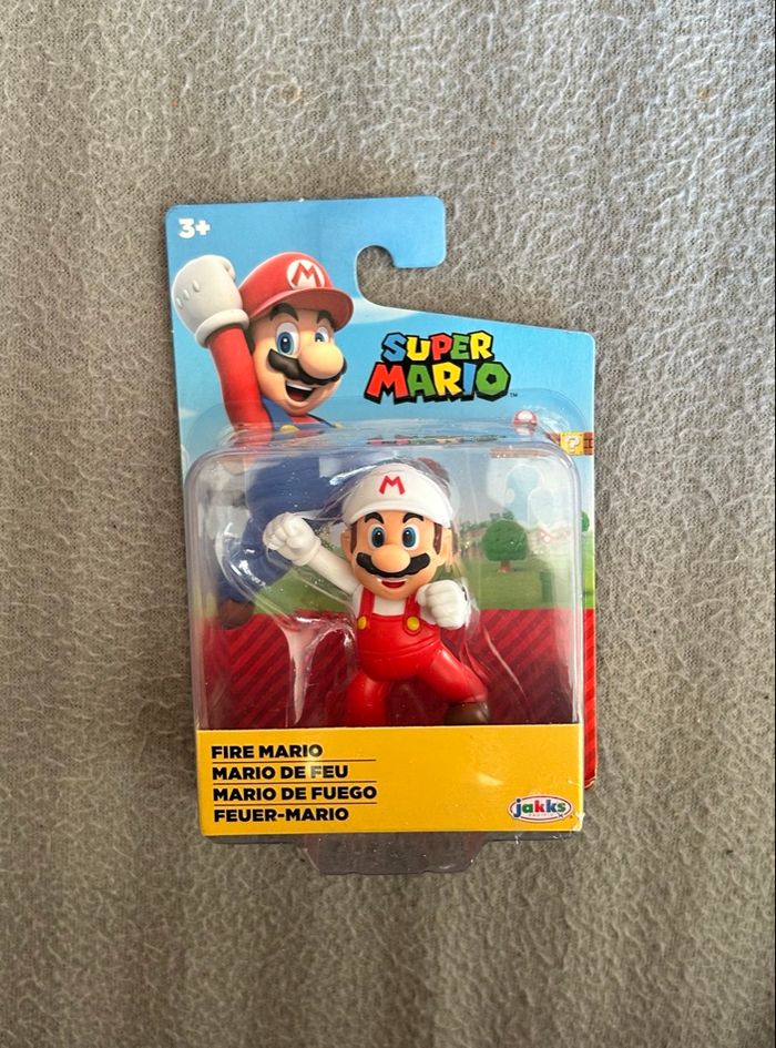 Figurine Super Mario de Feu Neuf