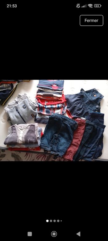 Lot 12 mois garçon 20 pieces