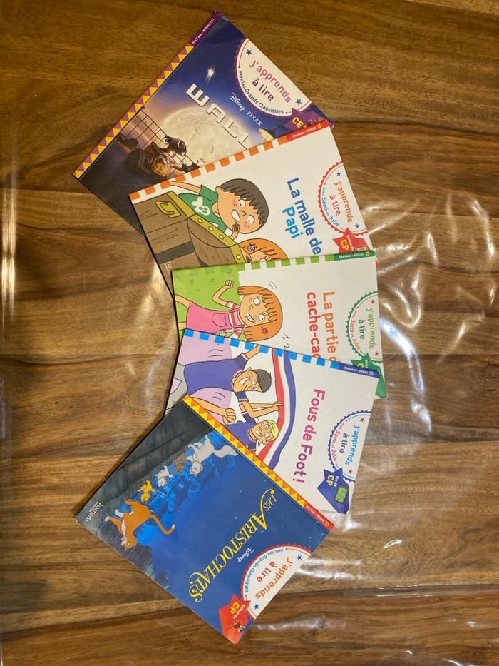 5 livres « J’apprends à lire »