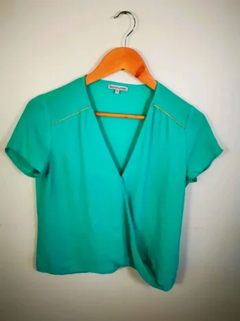 C34 blouse menthe Best mountain S
