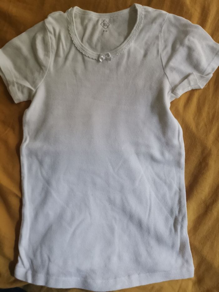 Tee shirt blanc