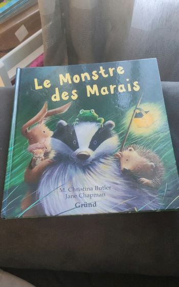 Livre enfant Le monstre des marais Grund