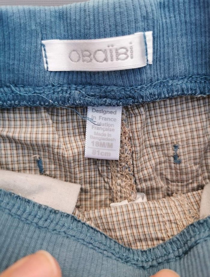 Pantalon 18 mois garçon obaibi - photo numéro 2