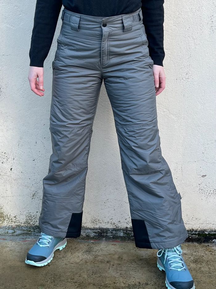 Pantalon de ski taille mi haute évasé, gris - Columbia - photo numéro 11