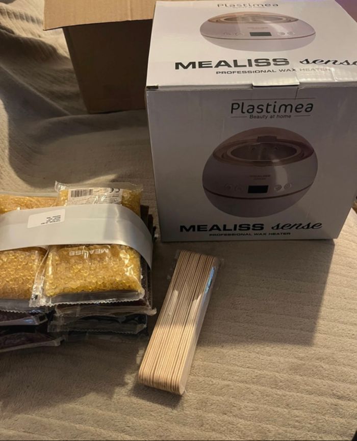 Chauffe-cire professionnel Plastimea Mealiss Sense + kit cire