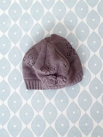 Beret gris - 6/12M