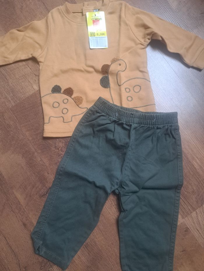 Ensemble garçon 12 mois