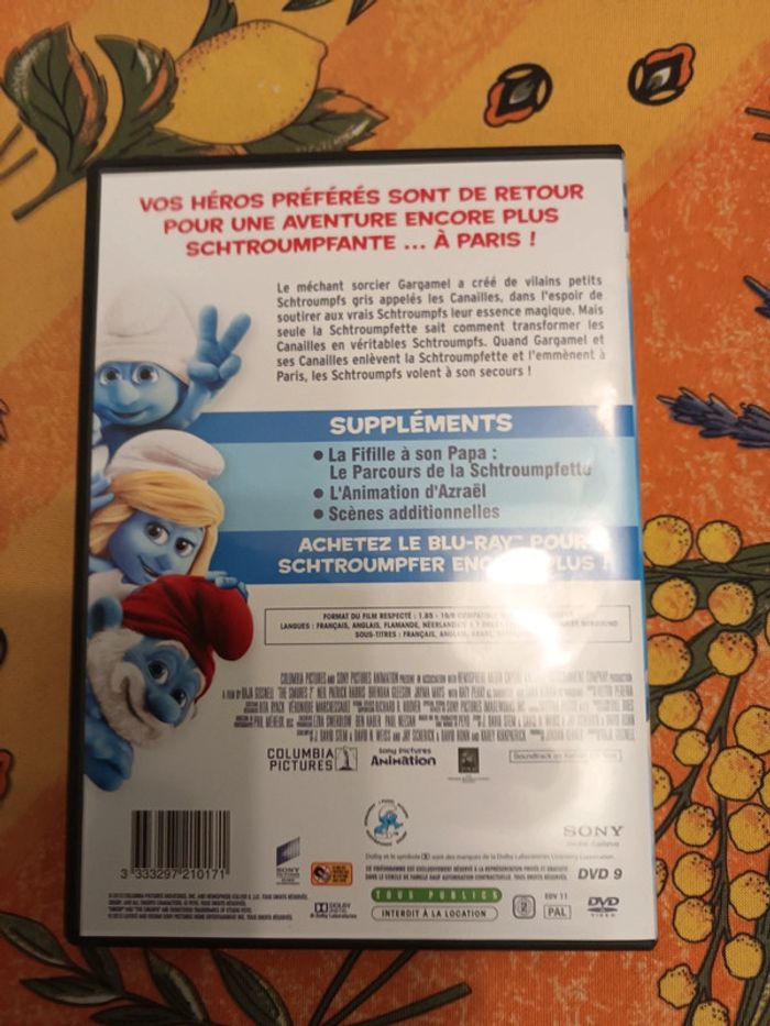 DVD les schtroumpfs 2 - photo numéro 2