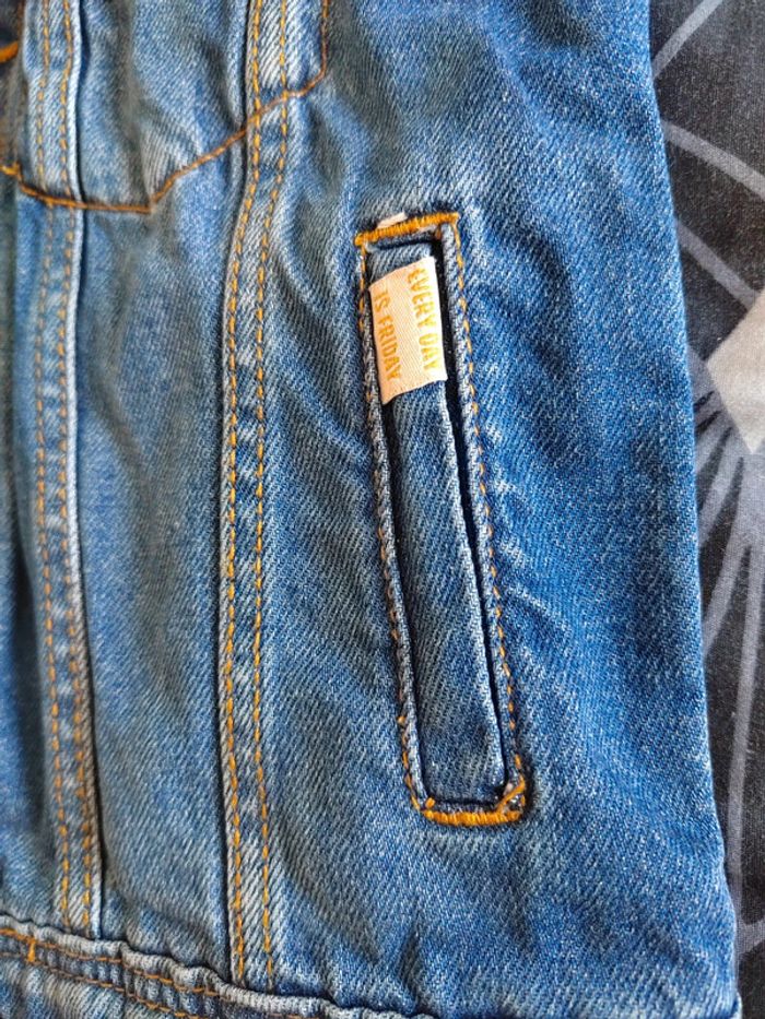 Veste en jeans 4 ans lc kids - photo numéro 2