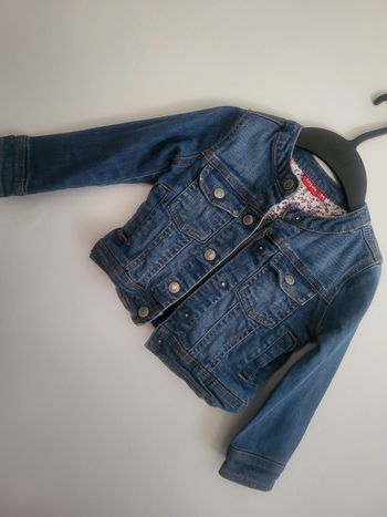 Veste en jeans enfanttiss